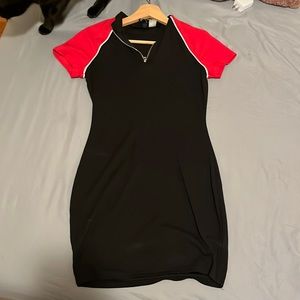 Midlength body con dress from h&m